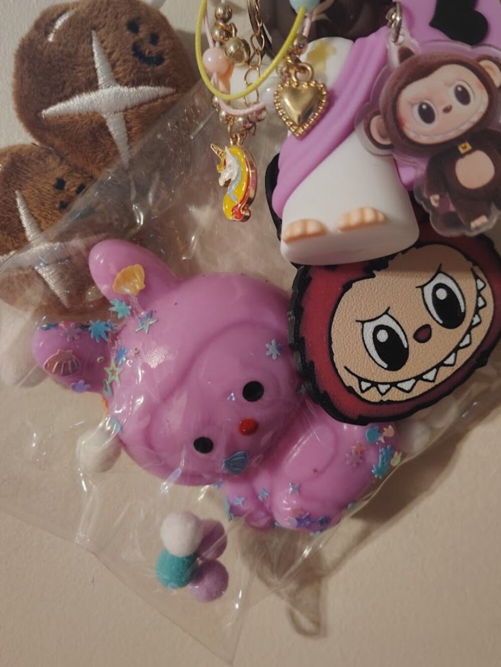 Custom Made Jesus, Labubu Keychain Bundle - Picture 5 of 5